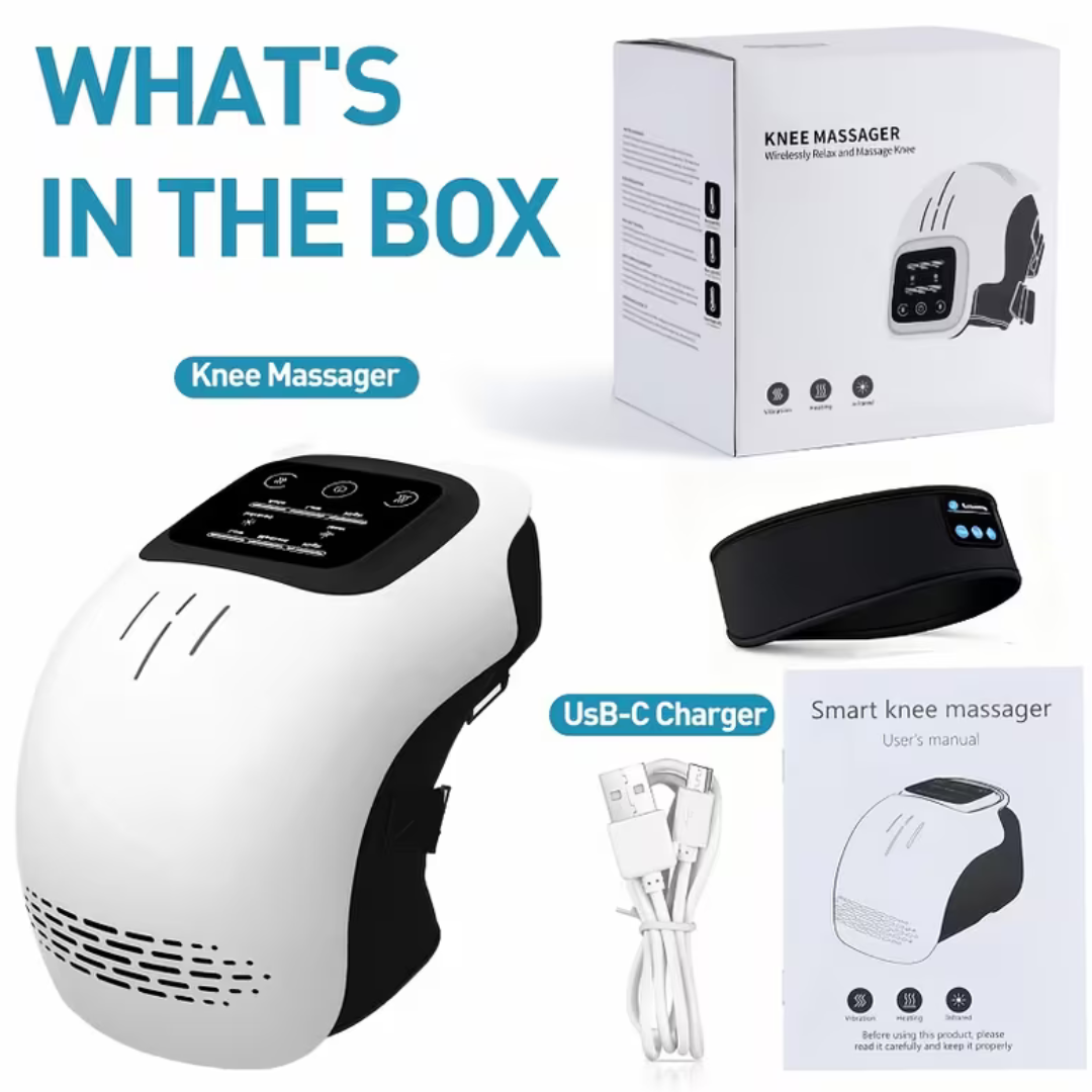 ThermaEase⢠ā Heated Knee Massager - Image-5