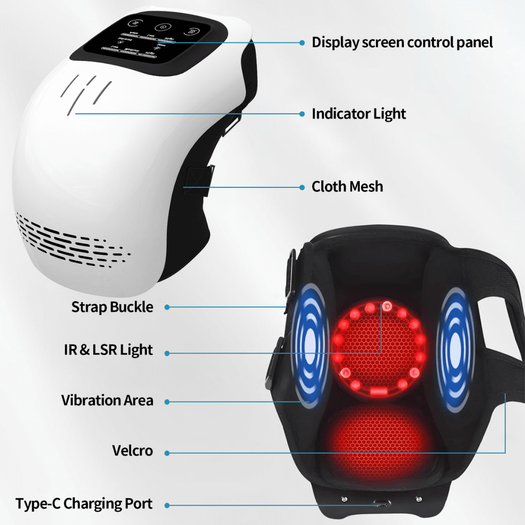 ThermaEase⢠ā Heated Knee Massager - Image-13