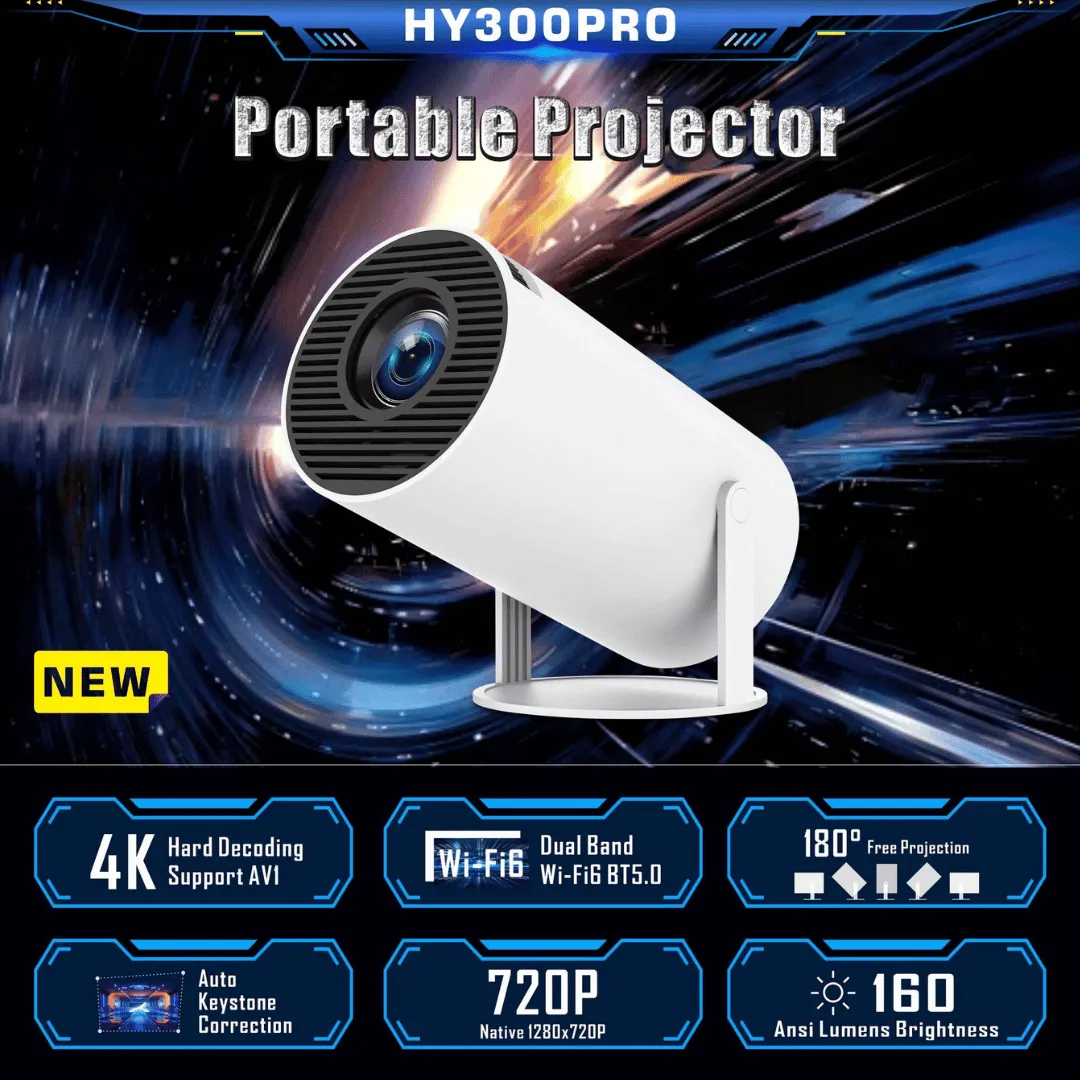 🎬CineBeam™ — Portable Smart Home Theater Projector🎬