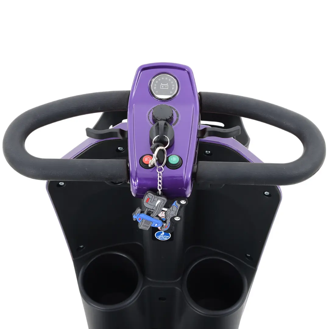 MAX PLUS PURPLE Four Wheel Outdoor Compact Mobility Scooter